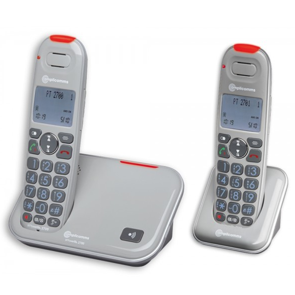 Amplified Cordless Telephones Twin Packs My Hearing Aid