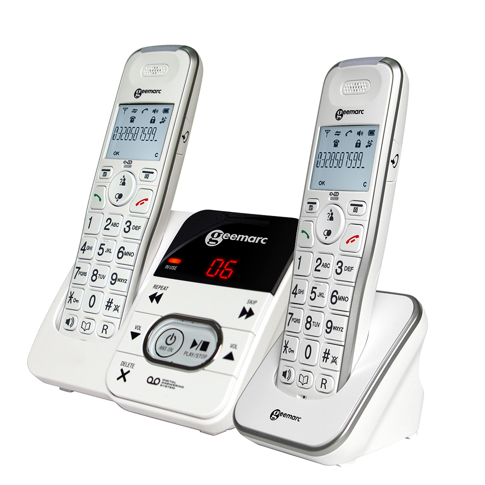 Amplified Cordless Telephones Twin Packs My Hearing Aid