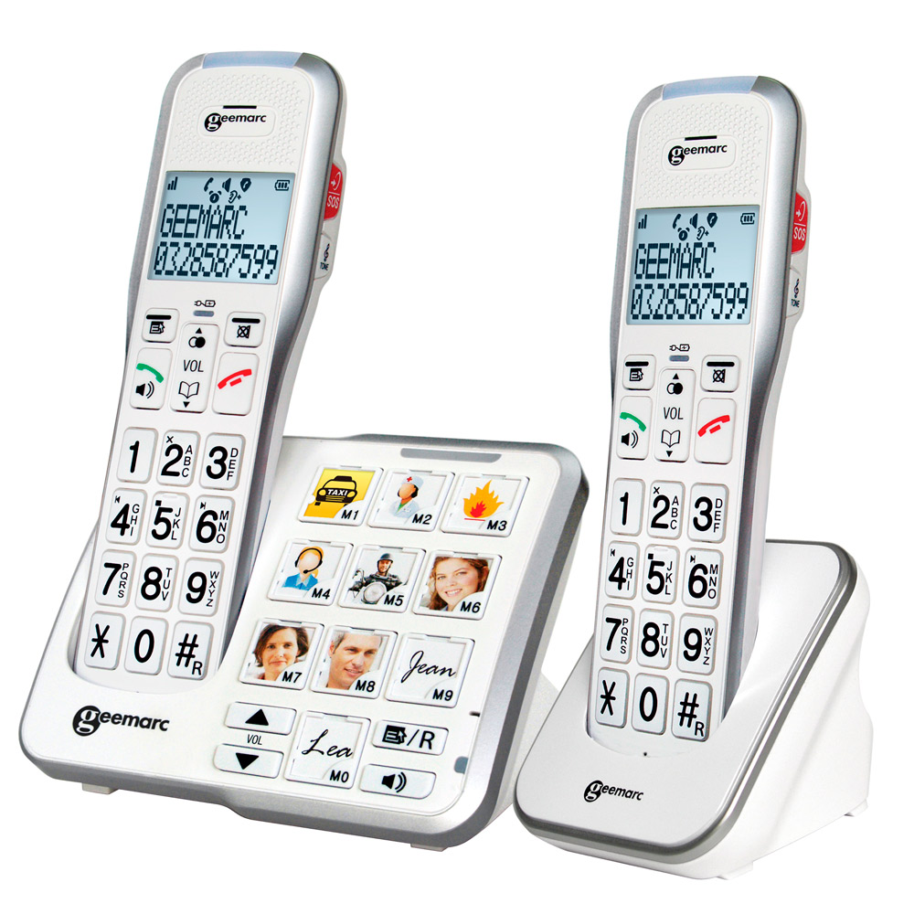 Amplified Cordless Telephones Twin Packs My Hearing Aid